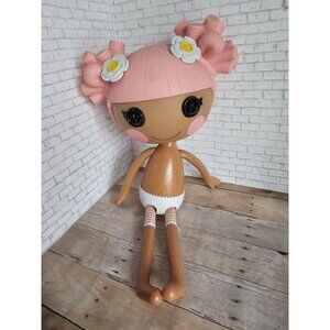 Lalaloopsy Blossom Flowerpot Full Size Nude Doll 12 Inch Pink Hair 2009